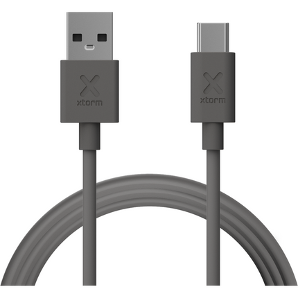 Xtorm USB to USB-C Cable - Grey - 1m - CTX052