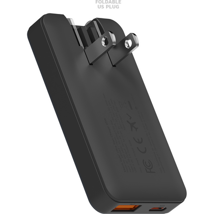 Xtorm 65W GaN3 Ultra Fast Travel Charger + Cable + Essentials Bag - (EU/US/UK Plug) - XA031