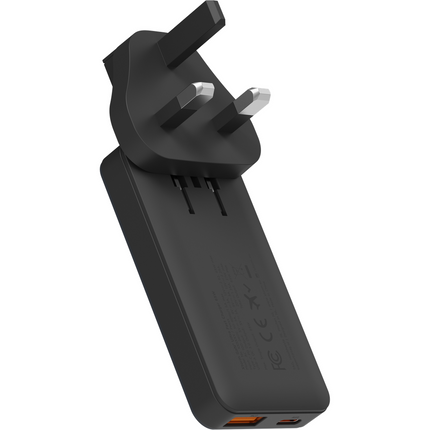 Xtorm 65W GaN3 Ultra Fast Travel Charger + Cable + Essentials Bag - (EU/US/UK Plug) - XA031