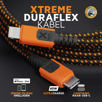 Xtorm Xtreme USB-C to Lightning Cable - 1.5m - CXX2002