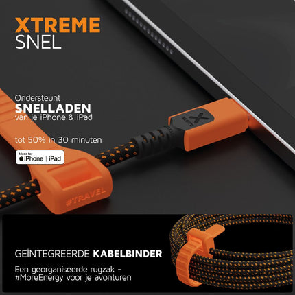 Xtorm Xtreme USB-C to Lightning Cable - 1.5m - CXX2002