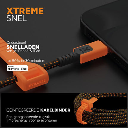 Xtorm Xtreme USB to Lightning Cable - 1.5m - CXX2001