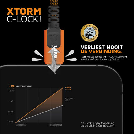 Xtorm Xtreme USB to USB-C Cable - 1.5m - CXX2003