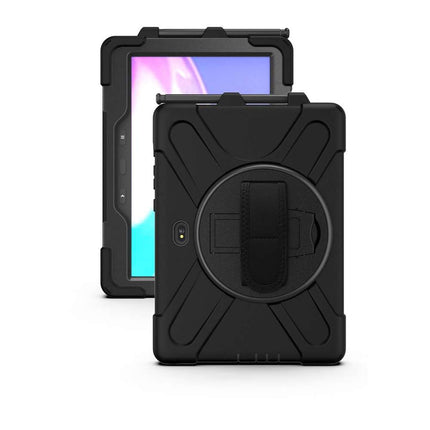 Samsung Galaxy Tab Active4 Pro Shock Proof Rotating 360 Case (Black) - Casebump