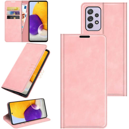 Samsung Galaxy A72 Wallet Case Magnetic - Pink - Casebump