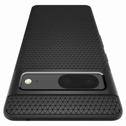 Spigen Liquid Air Google Pixel 7 Case (Black) ACS04696 - Casebump