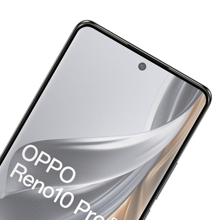 Oppo Reno10 Pro 5G Full Cover Tempered Glass -  Screenprotector - Black - Casebump