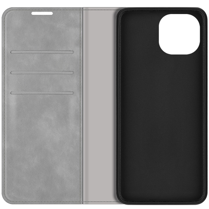 Apple iPhone 14 Wallet Case Magnetic - Grey - Casebump