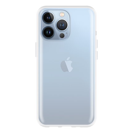 iPhone 13 Pro Max Soft TPU Case with Strap - (Clear) - Casebump