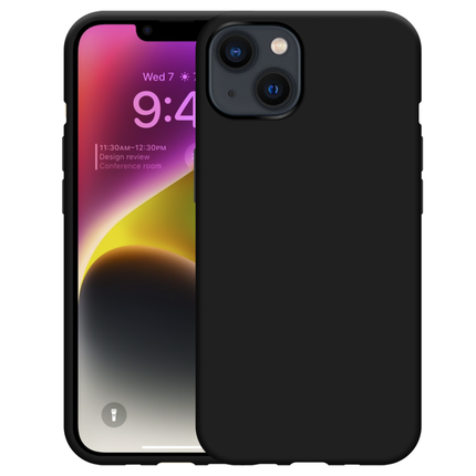 Apple iPhone 14 Pro Soft TPU Case with Strap - (Black) - Casebump