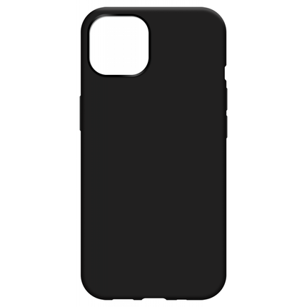 Apple iPhone 14 Soft TPU Case with Strap - (Black) - Casebump