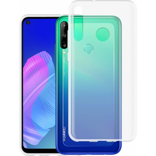 Huawei P40 Lite E Soft TPU case (Clear) - Casebump