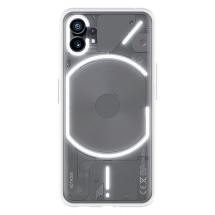 Nothing Phone (1) Soft TPU Case with Strap - (Clear) - Casebump