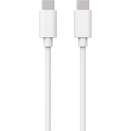 Essential USB-C PD Charger (20W) White + Essential USB-C PD Cable (150cm) White - Casebump