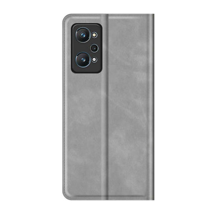 Realme GT Neo 3T Wallet Case Magnetic - Grey - Casebump