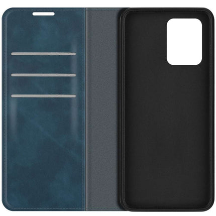 Realme Narzo 50 Wallet Case Magnetic - Blue - Casebump