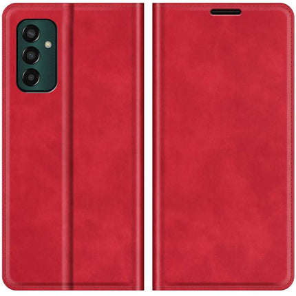 Samsung Galaxy M13 Wallet Case Magnetic - Red - Casebump