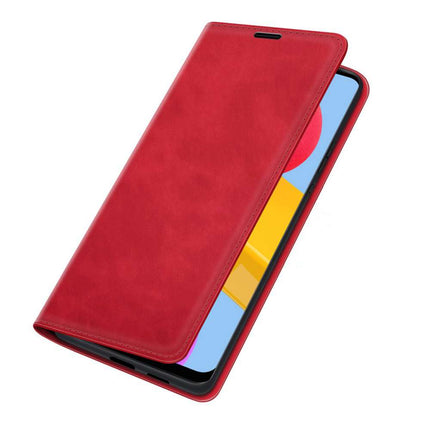 Samsung Galaxy M13 Wallet Case Magnetic - Red - Casebump