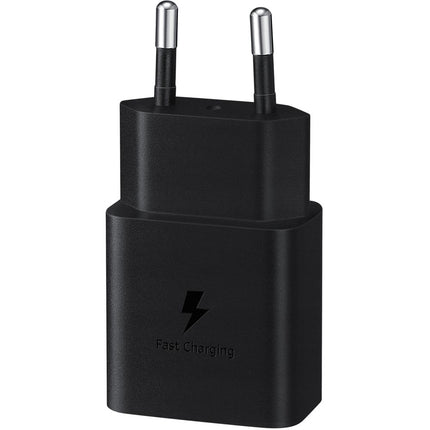 Samsung USB-C 15W Fast Charger With Cable (Black) - EP-T1510XB - Casebump