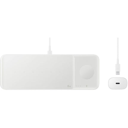 Samsung Wireless Charger Trio Pad (White) - EP-P6300TW - Casebump