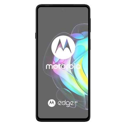 Full Cover Screenprotector Motorola Edge 20 Tempered Glass - black - Casebump