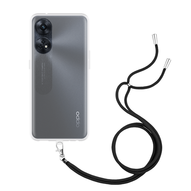 Oppo Reno8 T 4G Necklace TPU Case - Clear - Casebump