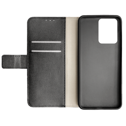 Honor X7a Classic Wallet Case - Black - Casebump