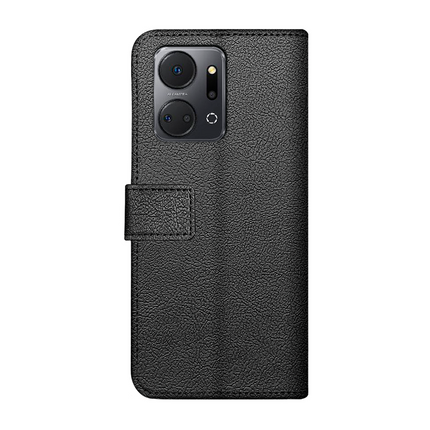 Honor X7a Classic Wallet Case - Black - Casebump