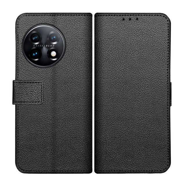 OnePlus 11 Classic Wallet Case - Black - Casebump