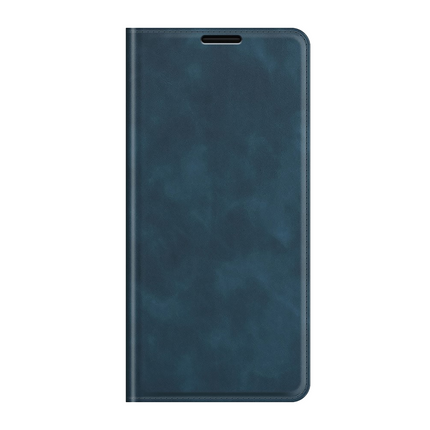 Nokia C32 Magnetic Wallet Case - Blue - Casebump