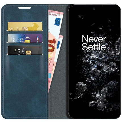 OnePlus 10T Magnetic Wallet Case - Blue - Casebump