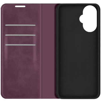 OnePlus Nord CE 3 Lite 5G Magnetic Wallet Case - Purple - Casebump