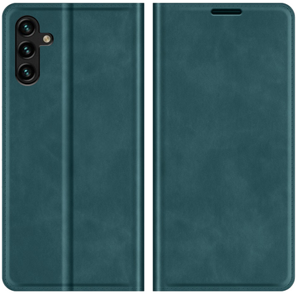 Samsung Galaxy A13 5G Magnetic Wallet Case - Green - Casebump