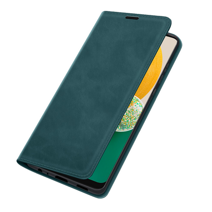 Samsung Galaxy A13 5G Magnetic Wallet Case - Green - Casebump